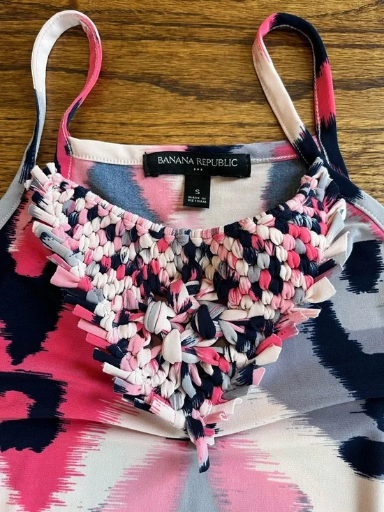 Banana Republic Printed Maxi Dress Size S - Picture 2 of 8